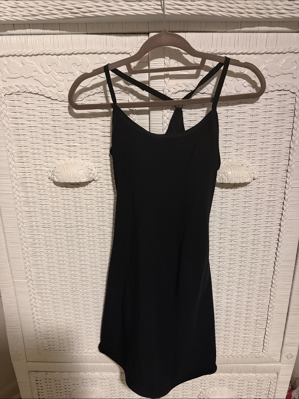 Outdoor Voices Black Women's Tennis Dress